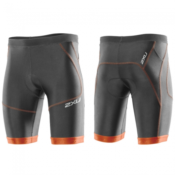 2XU Perform tri short 9" Herren schwarz-orange 2015 MT2704b MT2704b